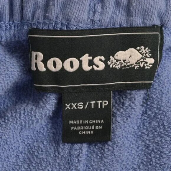 Roots Orginal Sweatshort 3 Inch Short Blue Size XXS - Picture 4 of 6